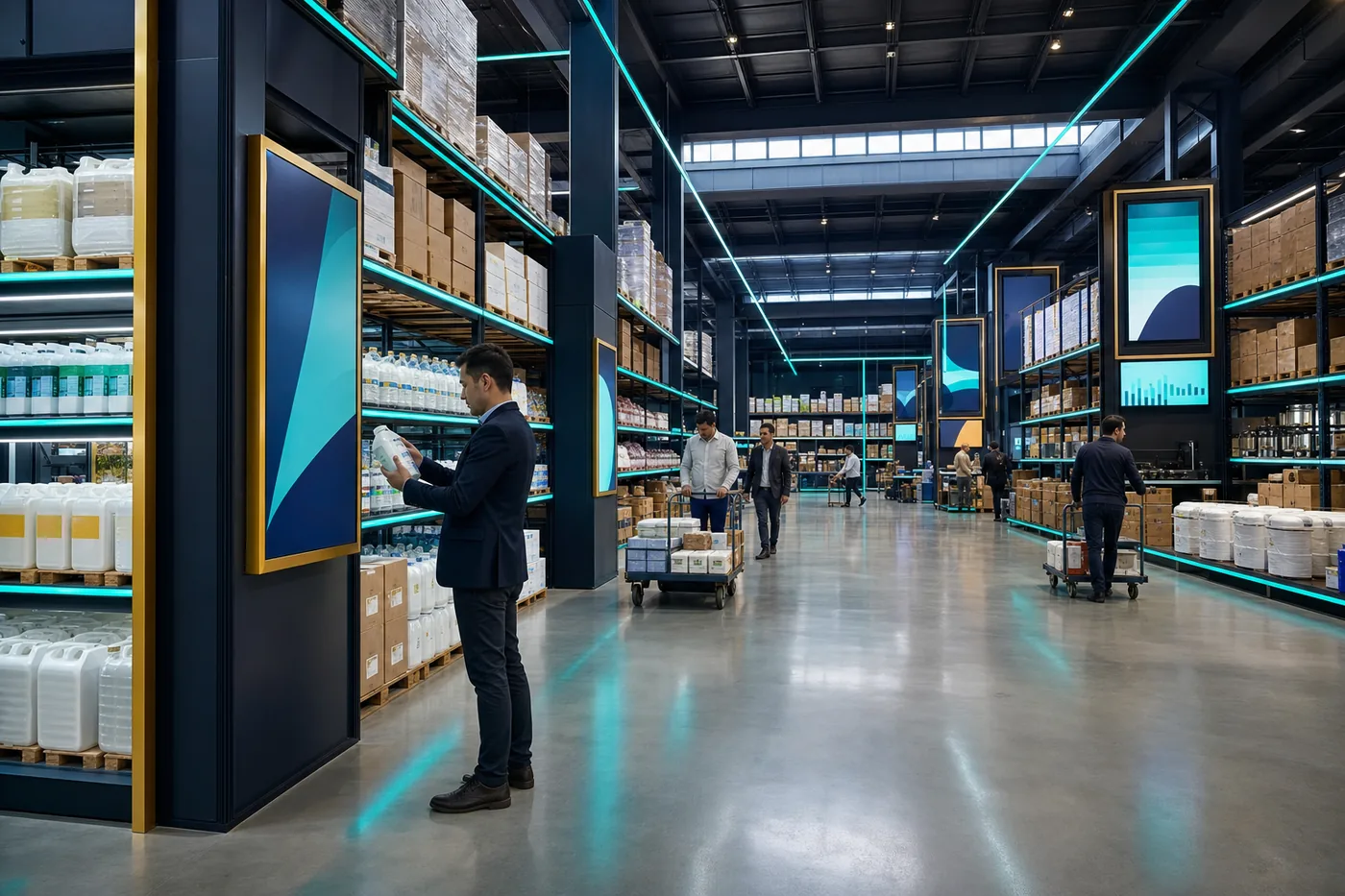 Торговый зал UmagShop Market